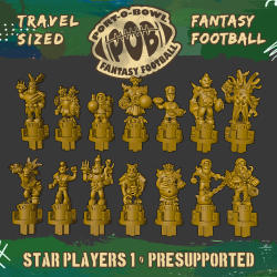 Star Players Pack 1 - Port-O-Bowl