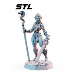 Teela with Snakewand