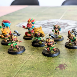 Équipe d'Amazon - Amazonicas Chibis