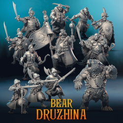 The Bear Druzhina - 32mm