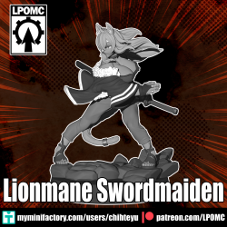 Lionmane Swordmaiden
