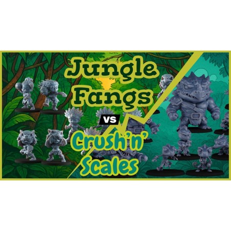 physical Jungle Fangs VS Crush’n’Scales