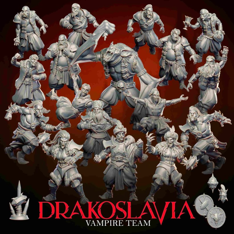 Fulll pack Vampire Team - Drakoslavia Vampire