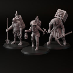 Pack of 3 Scum of the graves