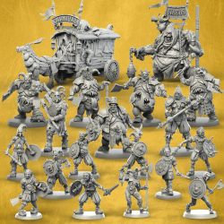Warband 32 mm - The Plague Carnival