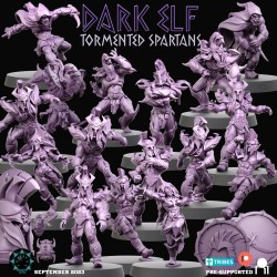 Tormented Spartans - Dark elf