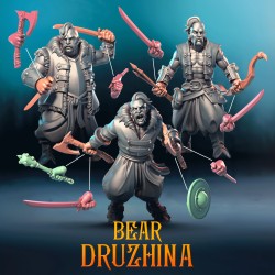 3x Bear Cossacks
