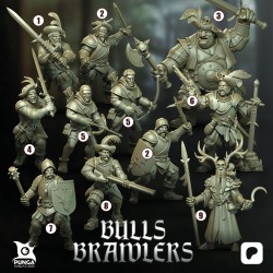 Mercenaire Bulls Brawlers - 32mm